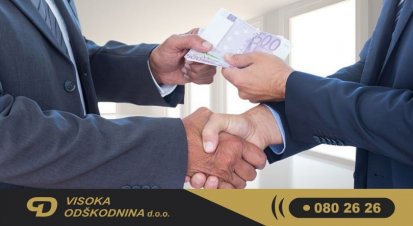 Denarne pravice za poškodbe