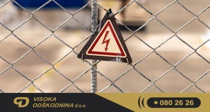 Udar električnega toka na delovnem mestu