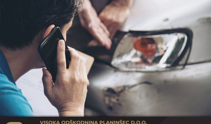 Kaj morate storiti po nesreči?