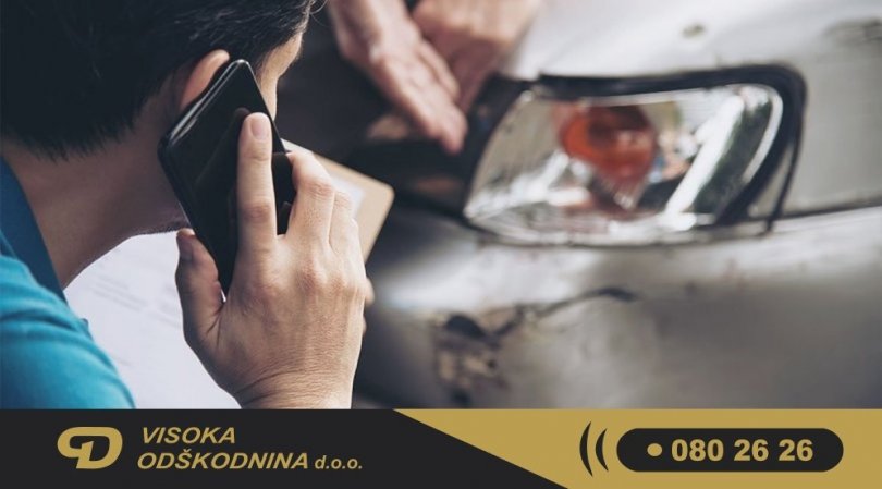 Kaj morate storiti po nesreči?