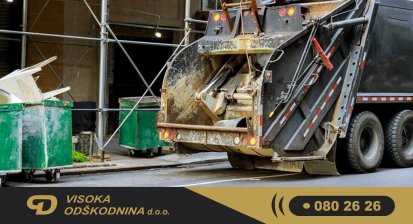 Nesreče s smetarskim tovornjakom