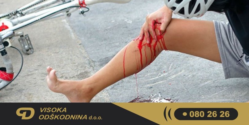 Ste bili kot kolesar poškodovani v prometni nesreči in želite odškodnino?