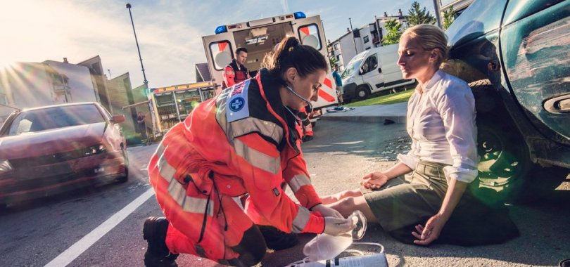 Odškodnina za poškodbo pri prometni nesreči 