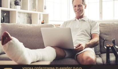 Odškodnina za zlom stopalnice