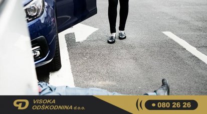 Pešci v prometni nesreči