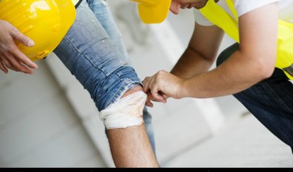 Bolniška zaradi poškodbe pri delu
