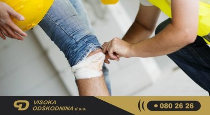 Bolniška zaradi poškodbe pri delu
