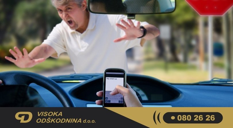 Odškodnina za poškodbo pešca ali poškodbo kolesarja