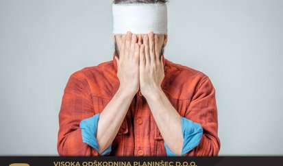 Odškodnina za pretres možganov
