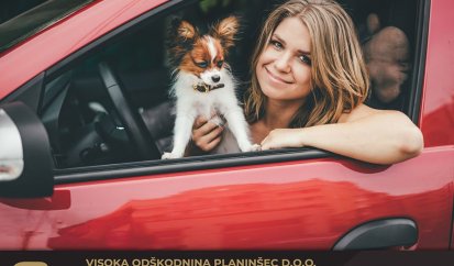 Vožnja v družbi hišnega ljubljenčka