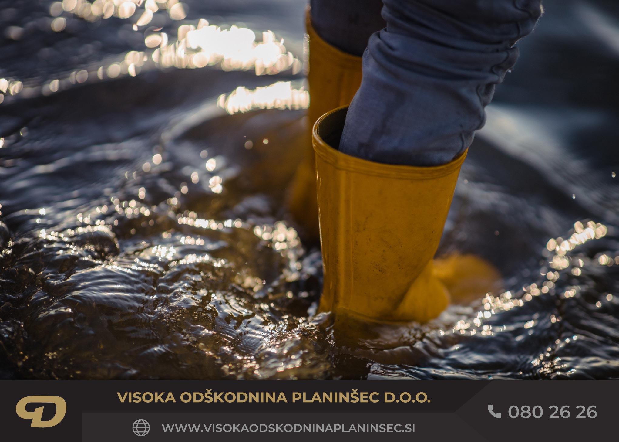 odškodnina za poplave podjetjem