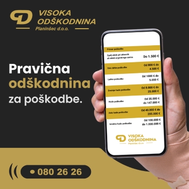 pravična odškodnina za pškodbe